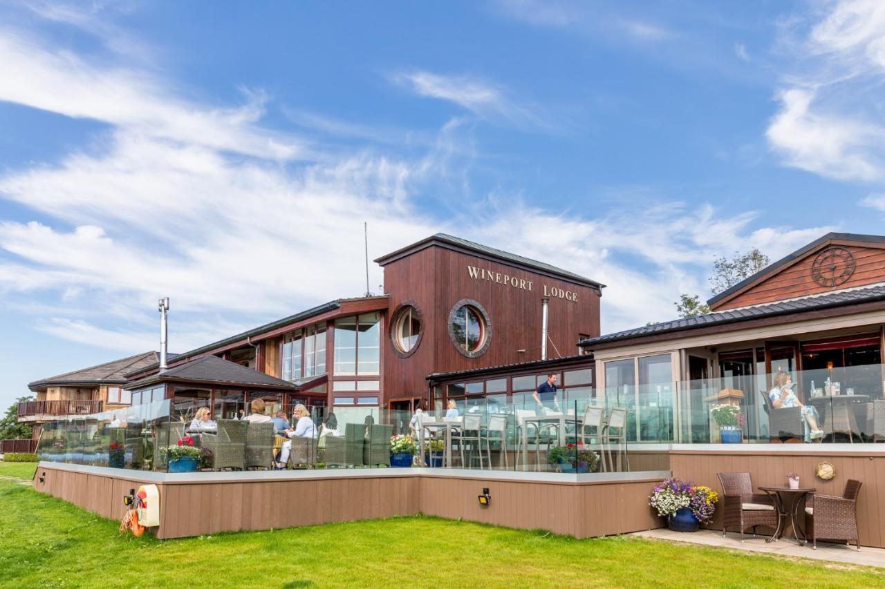 Wineport Lodge Glasson Esterno foto